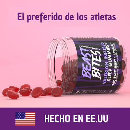 Beast Bites Sleep™ Descanso natural / 360 gomitas