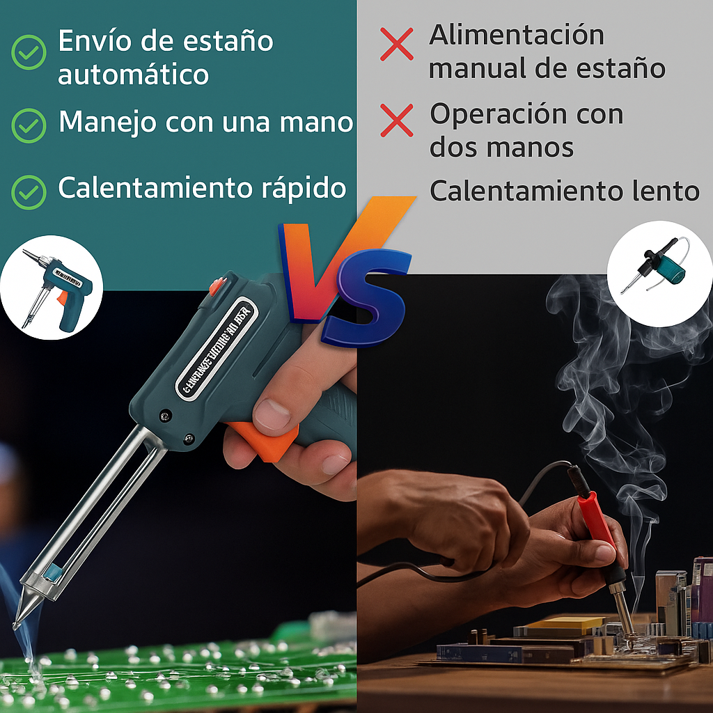 Kit De Pistola De Soldadura Eléctrica para trabajos pequeños