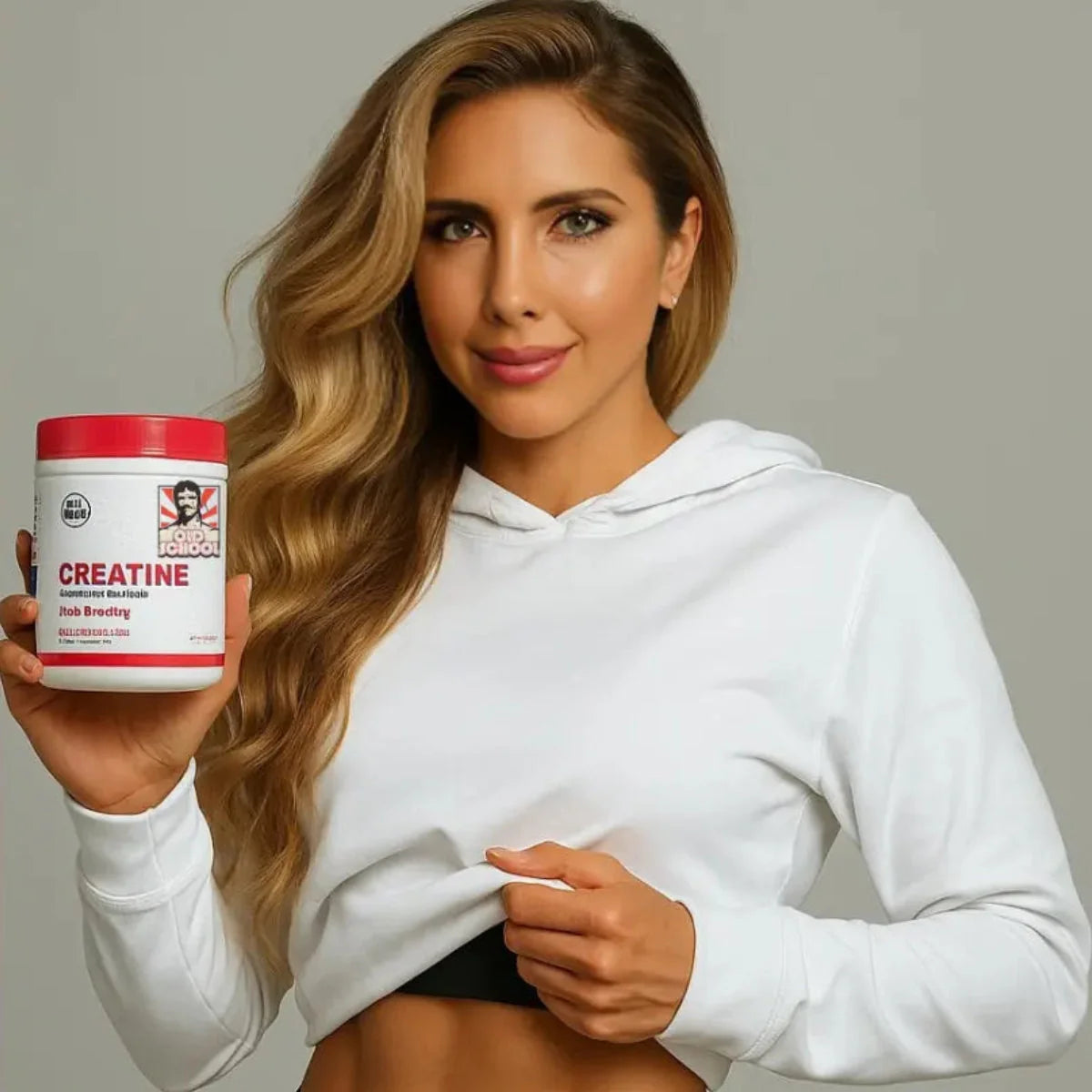 CREATINA MONOHIDRATADA 240g– PODER FEMENINO EN CADA CUCHARADA