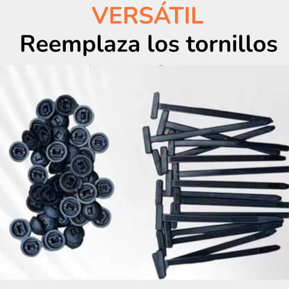 20 Hebillas De Brida Ultra Resistentes - Reemplaza tornillos