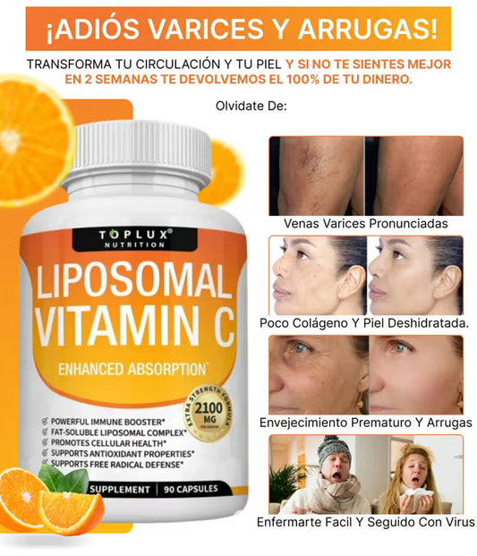 Liposomal con vitamina C - 90 caps