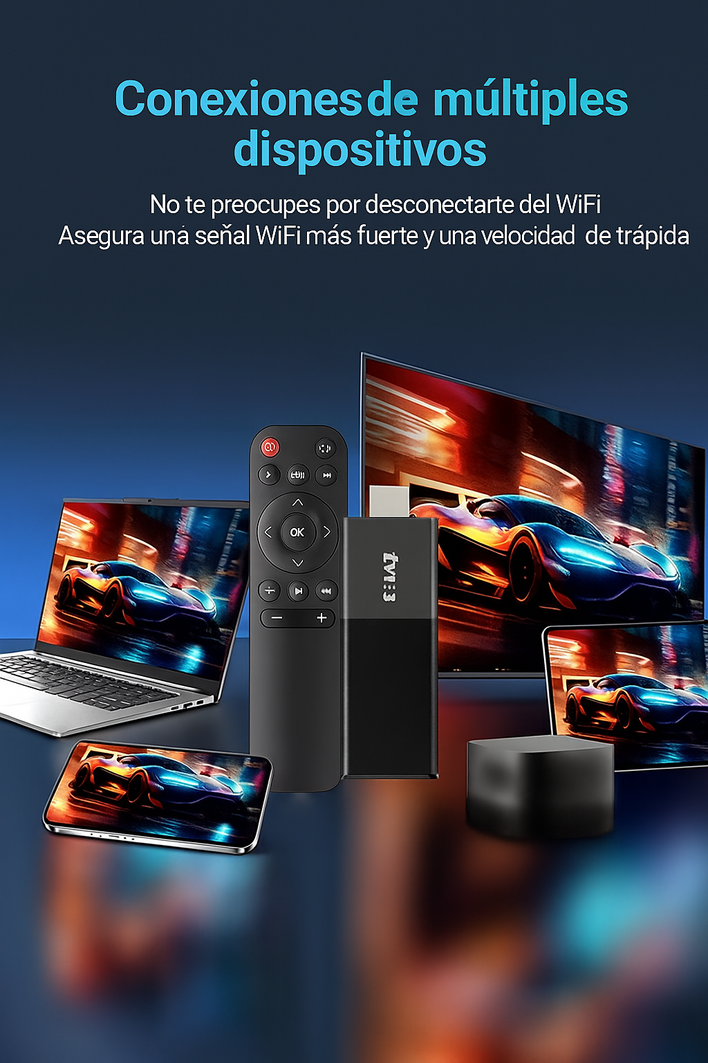 TVMax Pro / Convierte cualquier TV en cine total.