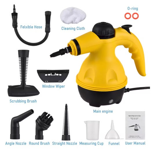 VapoClean Pro – Limpieza Profunda sin Químicos