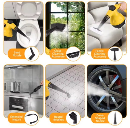 VapoClean Pro – Limpieza Profunda sin Químicos