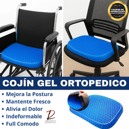 Cojín de Gel Ergonómico comodidad todo el día