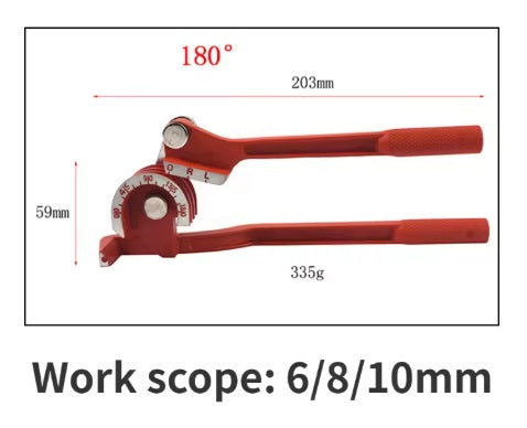 FlexiMaster™ Dobleces profesionales tubos hasta 3/8" y hasta 180° dobla